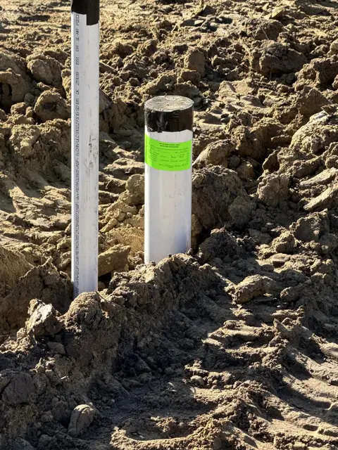 Commercial Underground Plumbing Rough-In Before the Slab Pour in Port Neches, TX