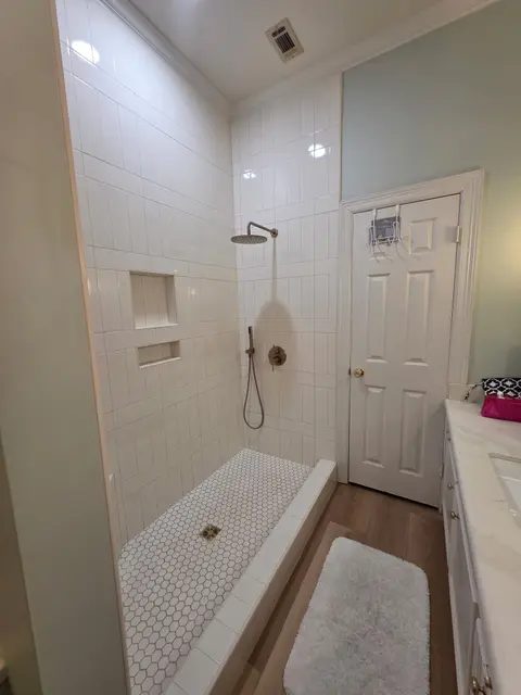 Tub-to-Shower Conversion in Beaumont: New Walk-In Shower Plumbing