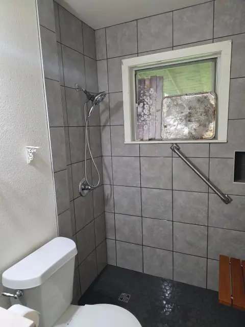 Tub to Curbless Walk-In Shower Conversion in Orange, TX, photo 3