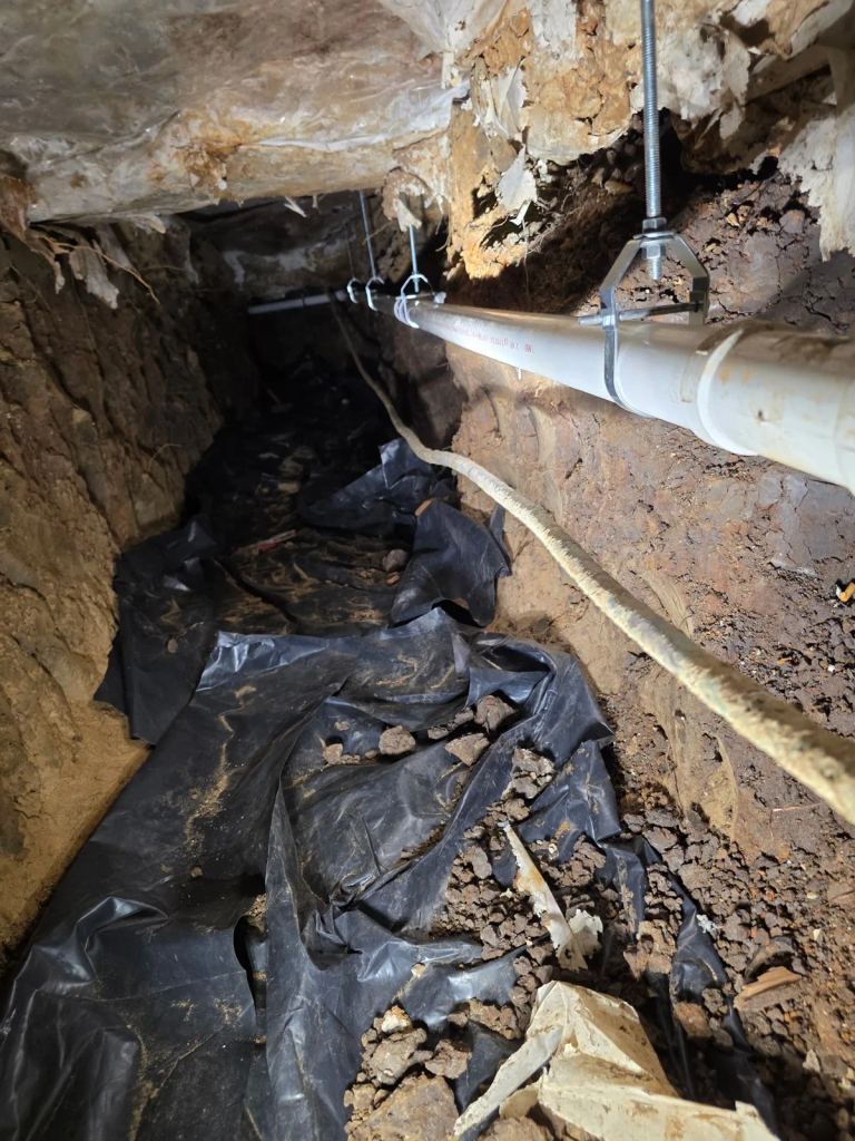 50-Foot Under-Slab Tunnel and Full Drain Re-Pipe in Port Neches — photo 3