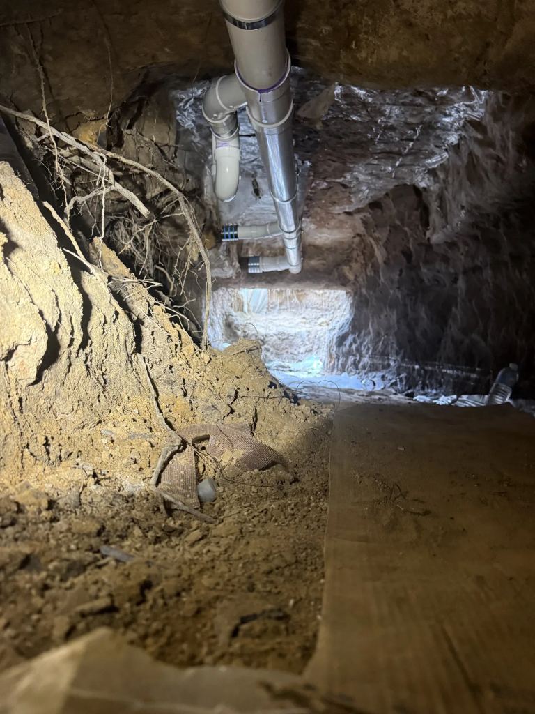 84 Feet of Failing Cast-Iron Drain Line Replaced by Tunneling Under a Beaumont Slab — photo 4