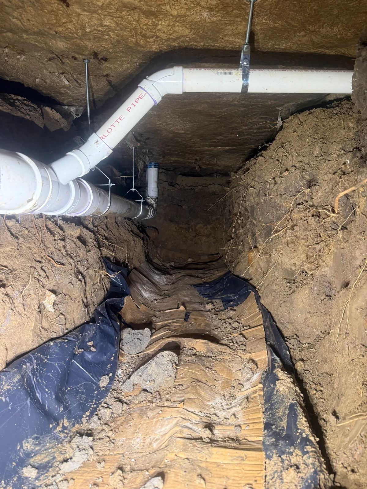 Under-Slab Tunneling and Drain Line Re-Pipe in Port Neches, TX