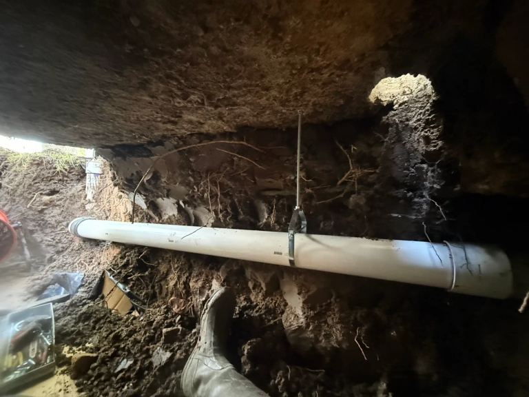 Under-Slab Tunneling and Drain Line Re-Pipe in Port Neches, TX — photo 3