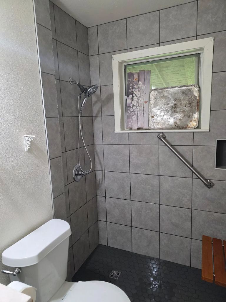 Tub to Curbless Walk-In Shower Conversion in Orange, TX — photo 3
